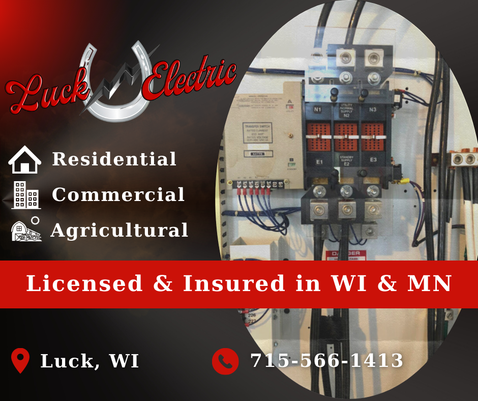 Electrical contractor Luck Wisconsin
